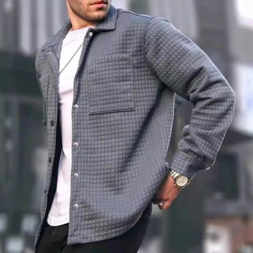 Gesteppte Hemdjacke mit Knöpfen | Ideal für entspannte Tage