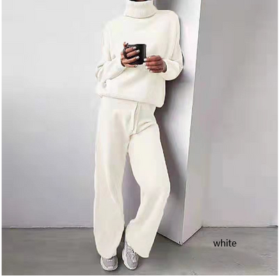 Zweiteiliges Pullover und Hosen Set