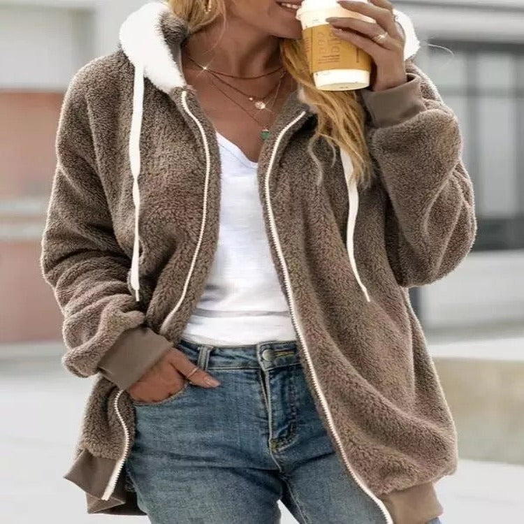 Boridashop | Lässiges Sweatshirt van pluche