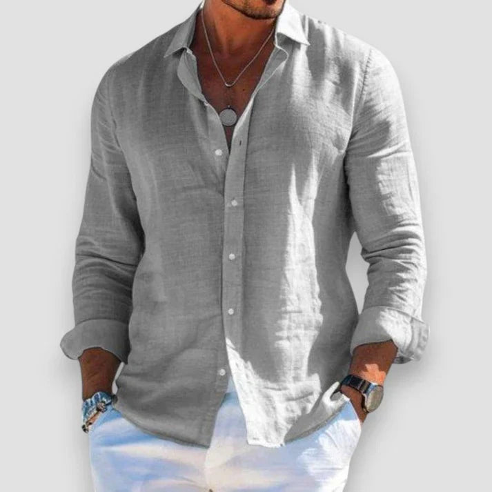 MIRAVO | Casual Herrenhemd aus Leinen