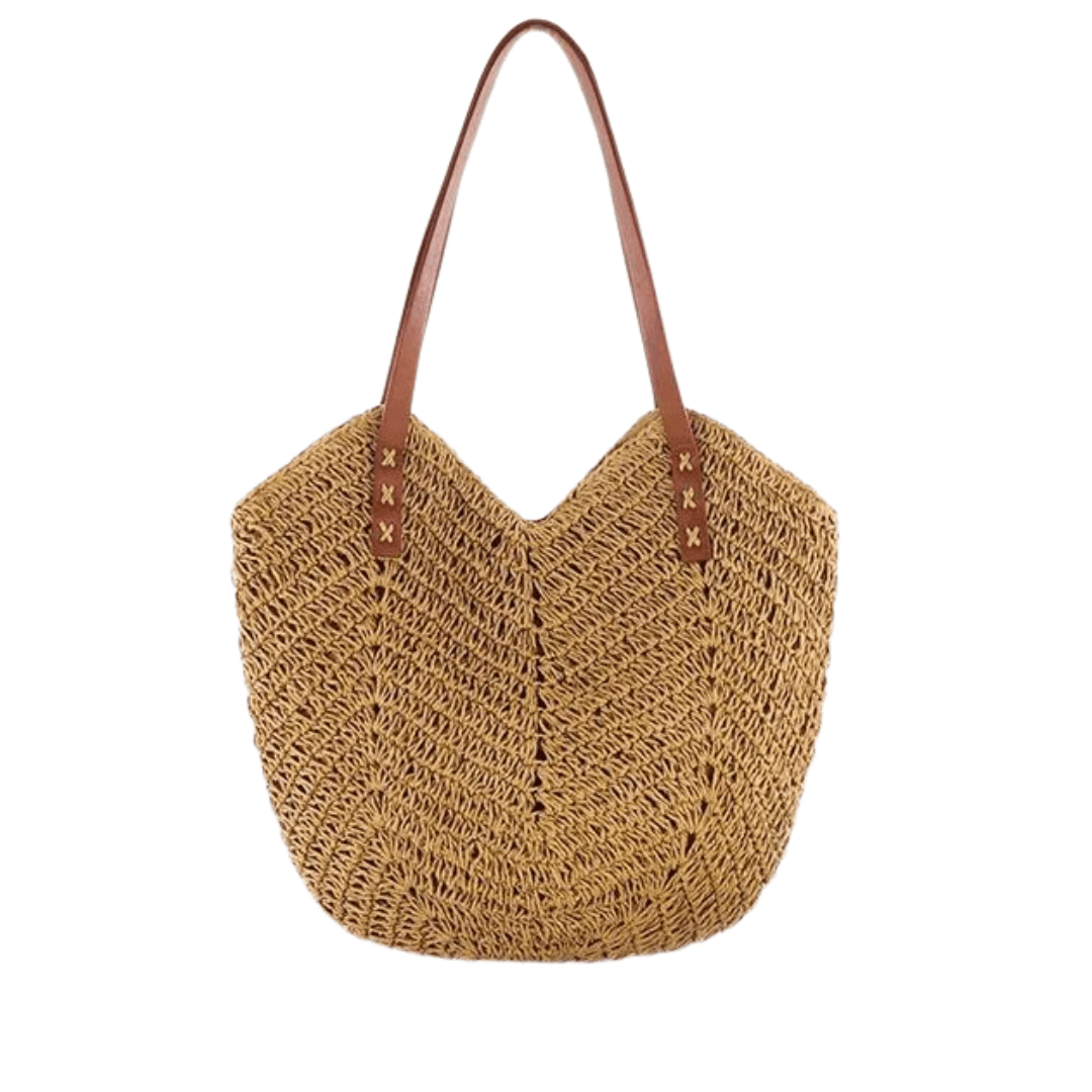 Vegane Leder Tote Bag – Minimalistische Große Schultertasche