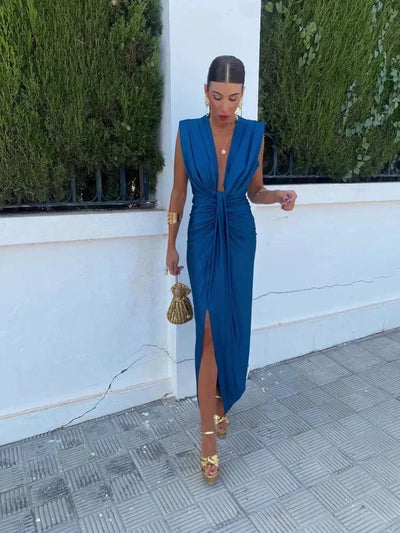 Mayfair™ | Luxus Satinkleids