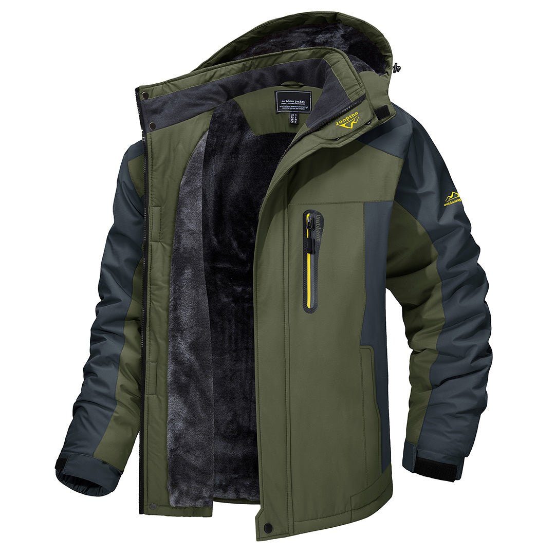 Windbreaker und wasserabweisende jacke