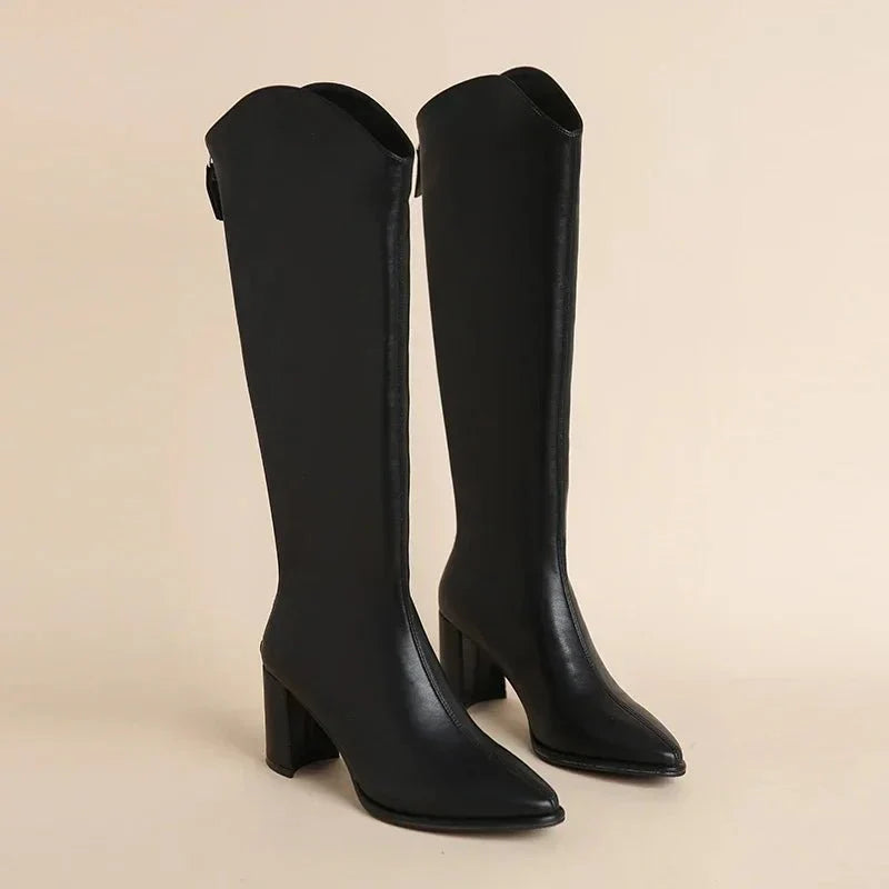 Adeline Kniehohe Stiefel
