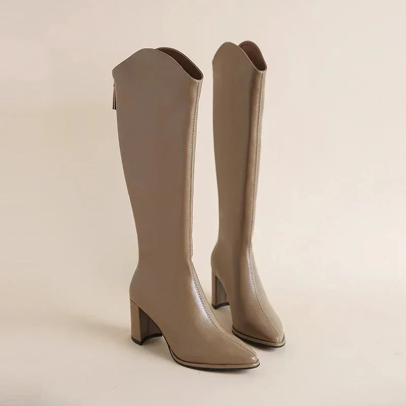 Adeline Kniehohe Stiefel