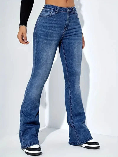 Arlys Gerade Jeans mit hoher Taille