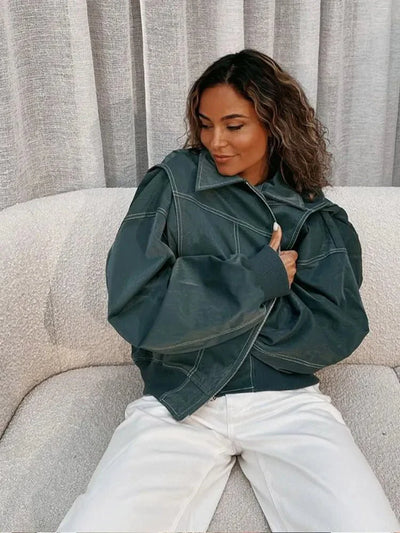 Clementine Übergroße Jacke