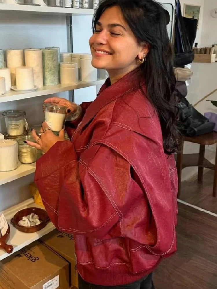 Clementine Übergroße Jacke