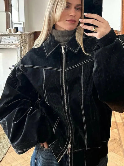 Clementine Übergroße Jacke