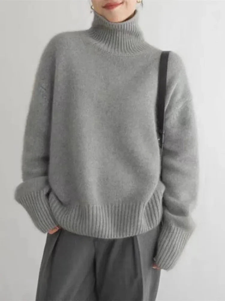 Dionella Rollkragen-Strickpullover