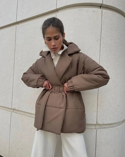 Dulcian Gürtel-Pufferjacke