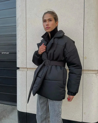 Dulcian Gürtel-Pufferjacke