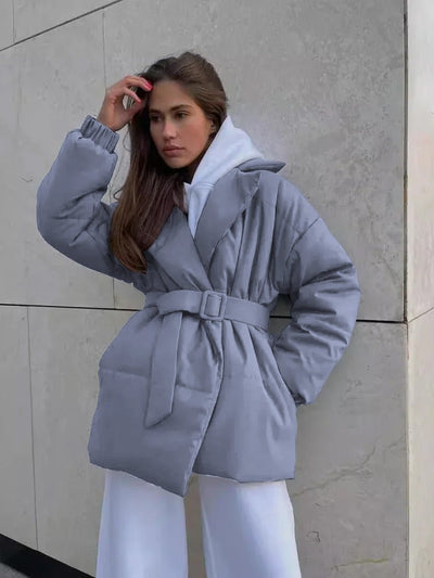 Dulcian Gürtel-Pufferjacke