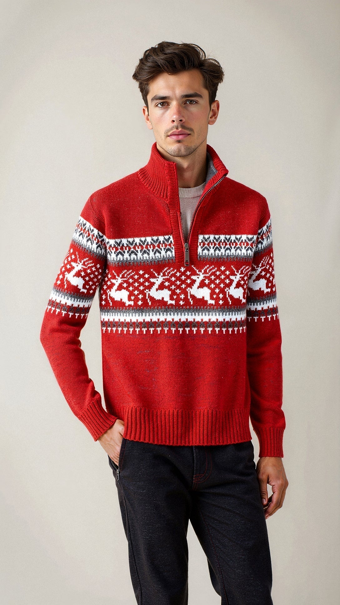 Emil Weihnachtsstrickpullover