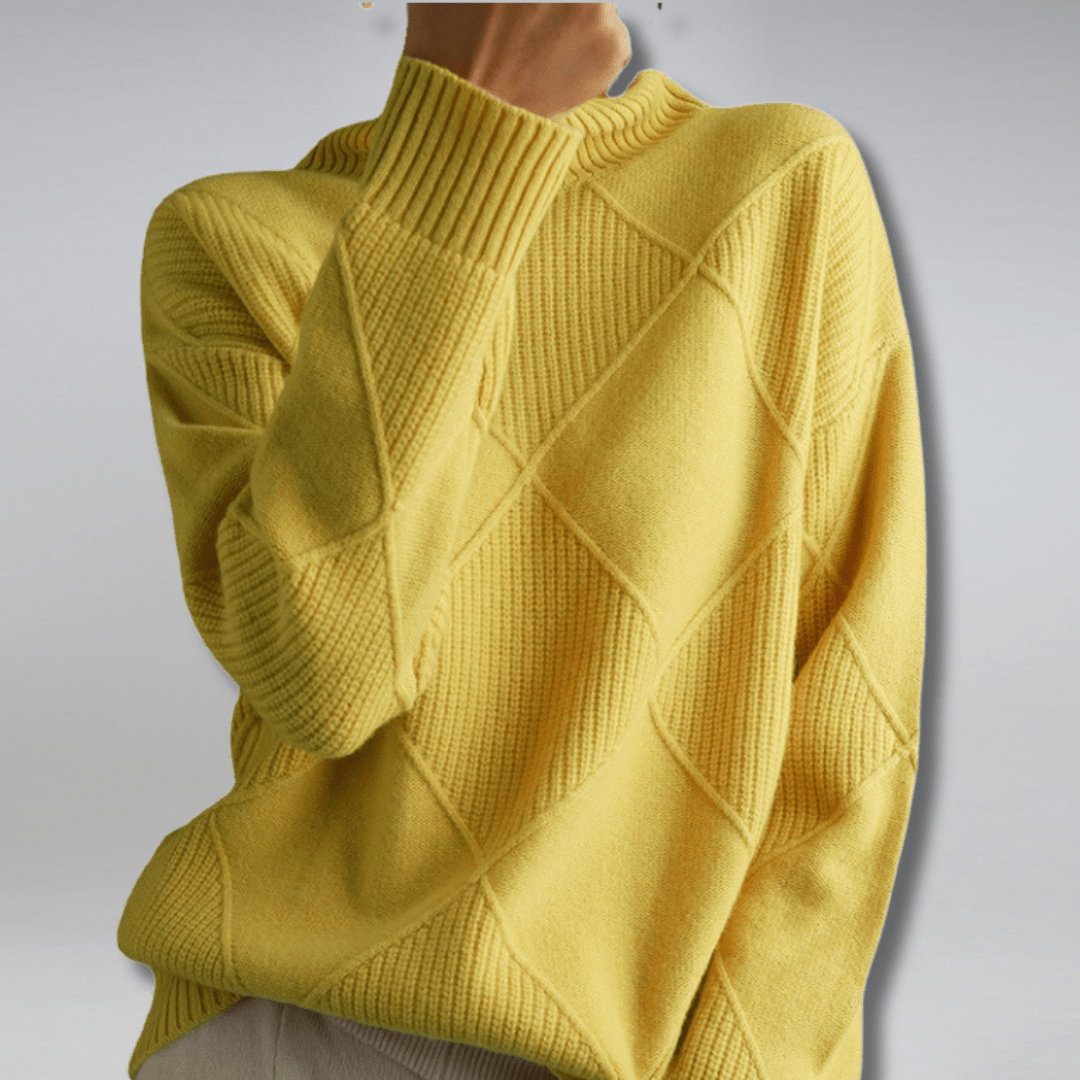 Everly Strick-Rollkragenpullover
