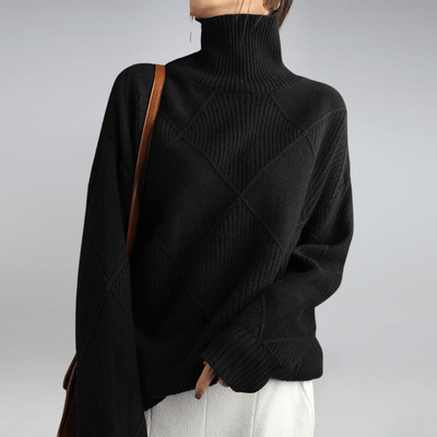Everly Strick-Rollkragenpullover