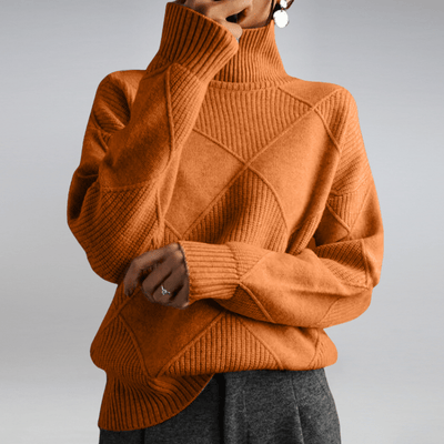 Everly Strick-Rollkragenpullover