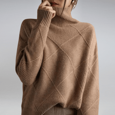 Everly Strick-Rollkragenpullover