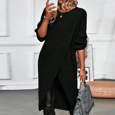 Fie Langer Strickpullover