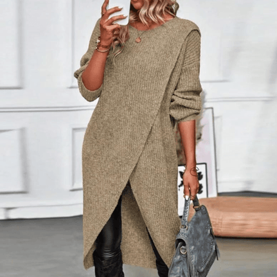 Fie Langer Strickpullover