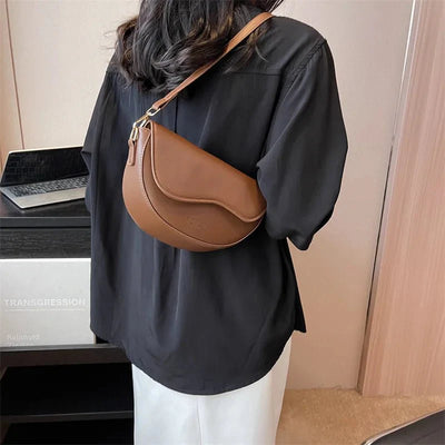 Fiona Satteltasche aus Leder