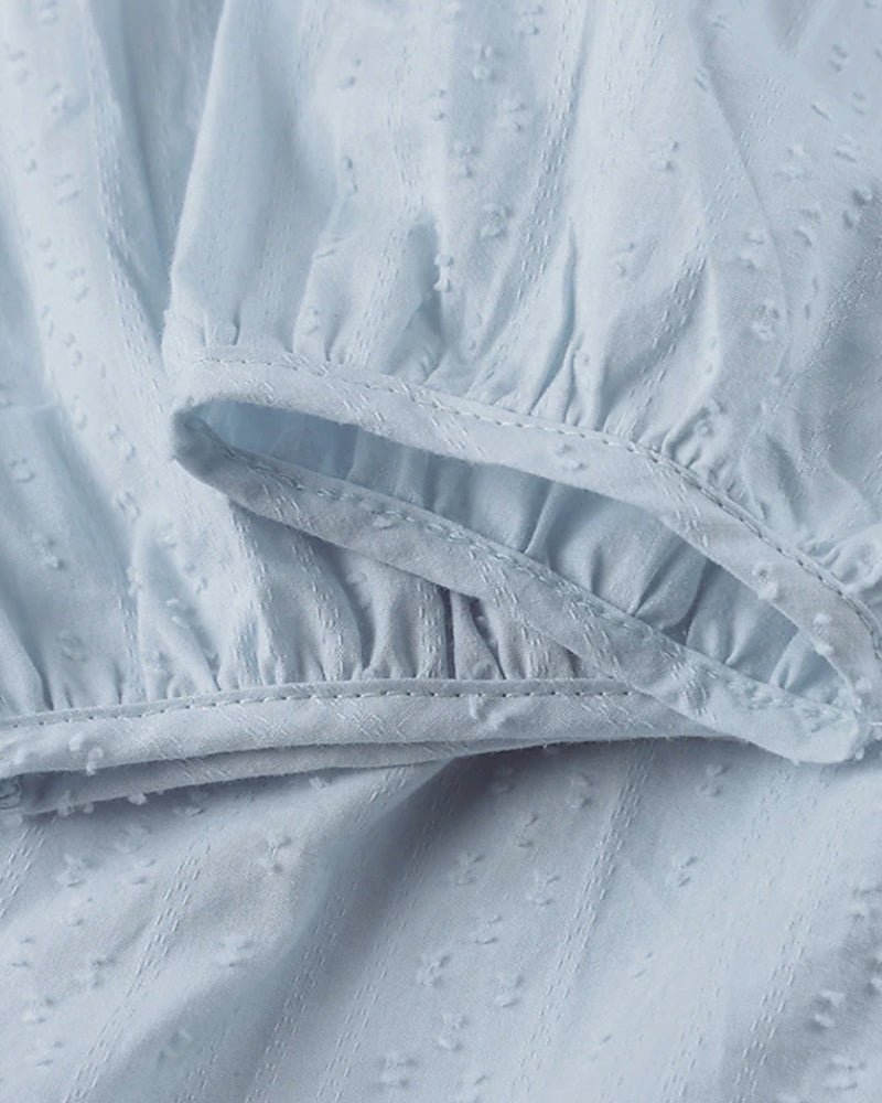 V-Ausschnitt Lockeres Hemdblusenkleid