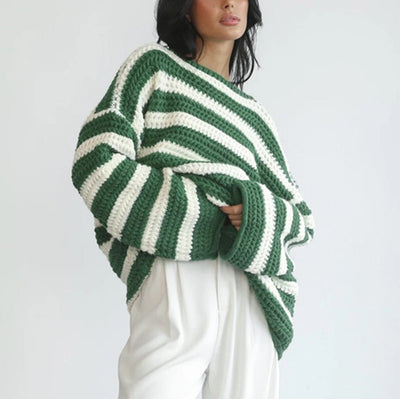 Freya Gestreifter Strickpullover