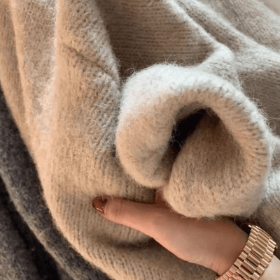 Frida Übergroße Strickjacke