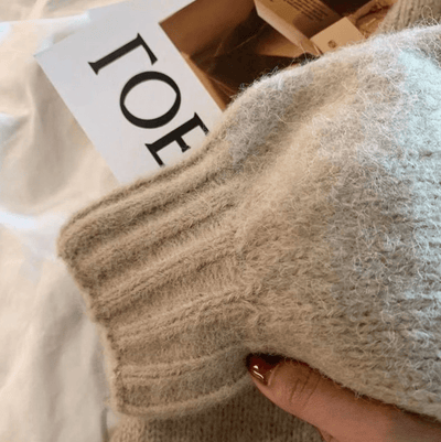 Frida Übergroße Strickjacke