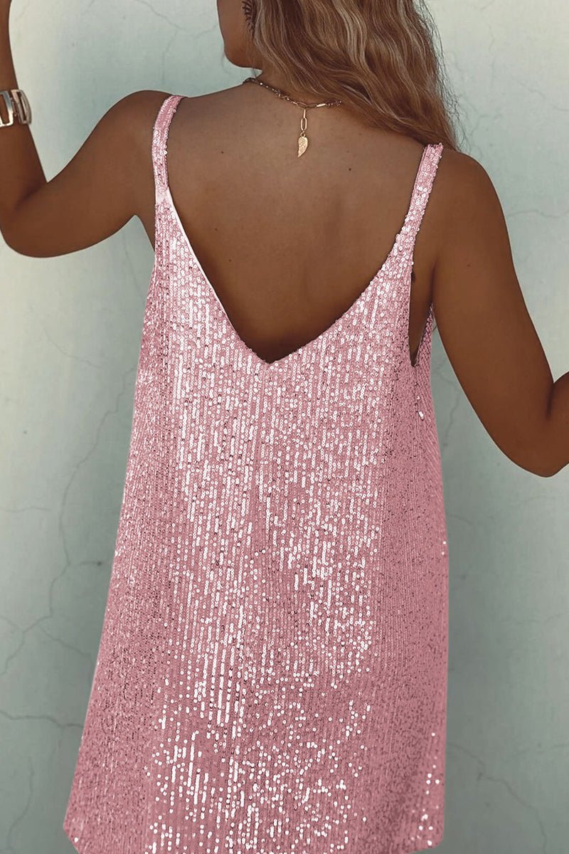 Gwyneth Pailletten Clubkleid