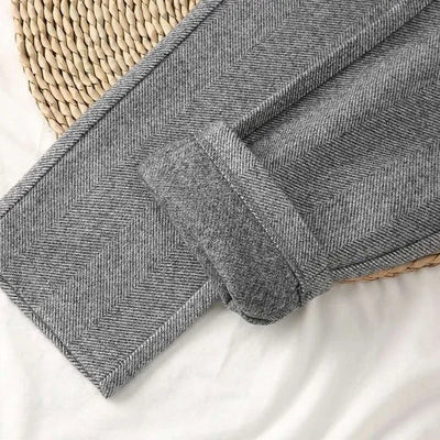 Halley Tweed-Hose mit Hoher Taille