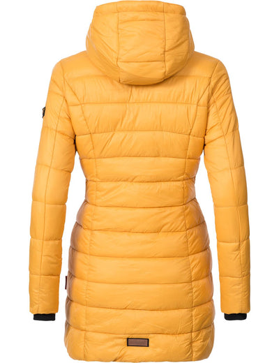 Johanna Wattierter Mantel mit Kapuze