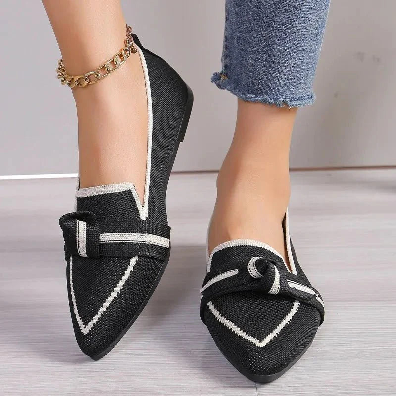 Jordana Spitz Zulaufende Loafers