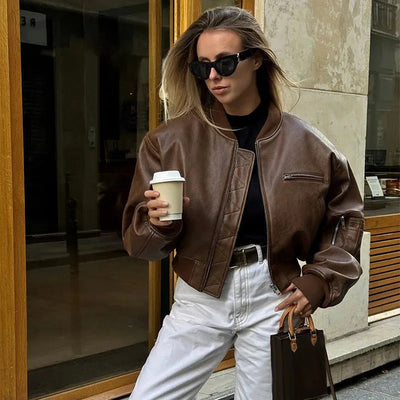 Juniper Gekürzte Vintage-Jacke