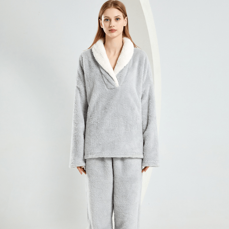Krista Dickes Fleece-Pyjama-Set