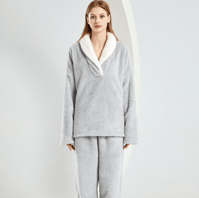 Krista Dickes Fleece-Pyjama-Set
