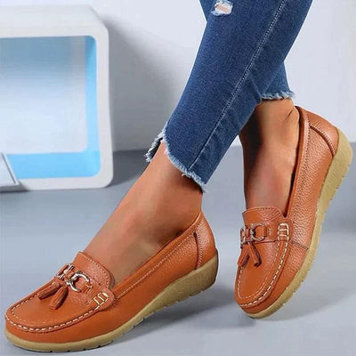 Lederloafer für Damen