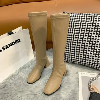 Knielange Stiefel Für Damen | Bequem