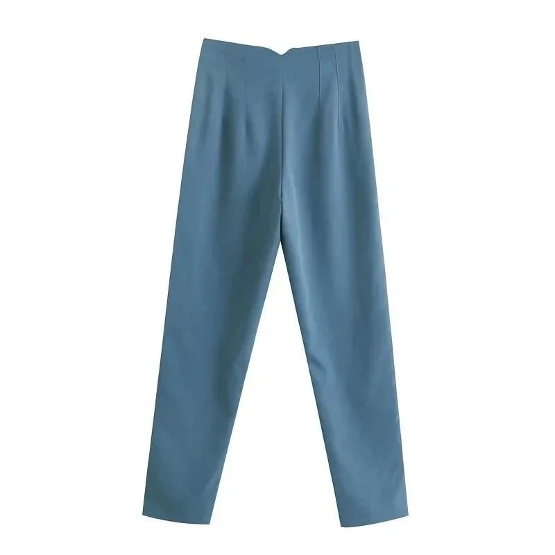 Maryanne - Formelle Cropped-Hose - Hochtaillierter Stil