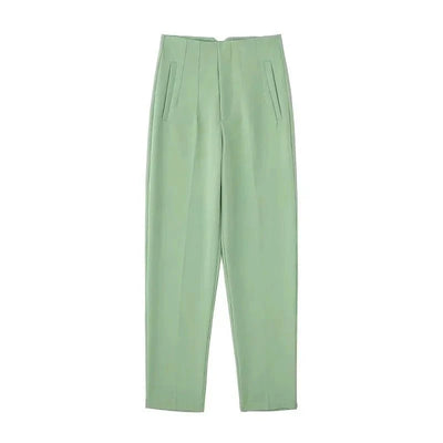Maryanne - Formelle Cropped-Hose - Hochtaillierter Stil