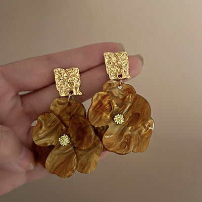 Micara - Cocoa Flower - Ohrringe