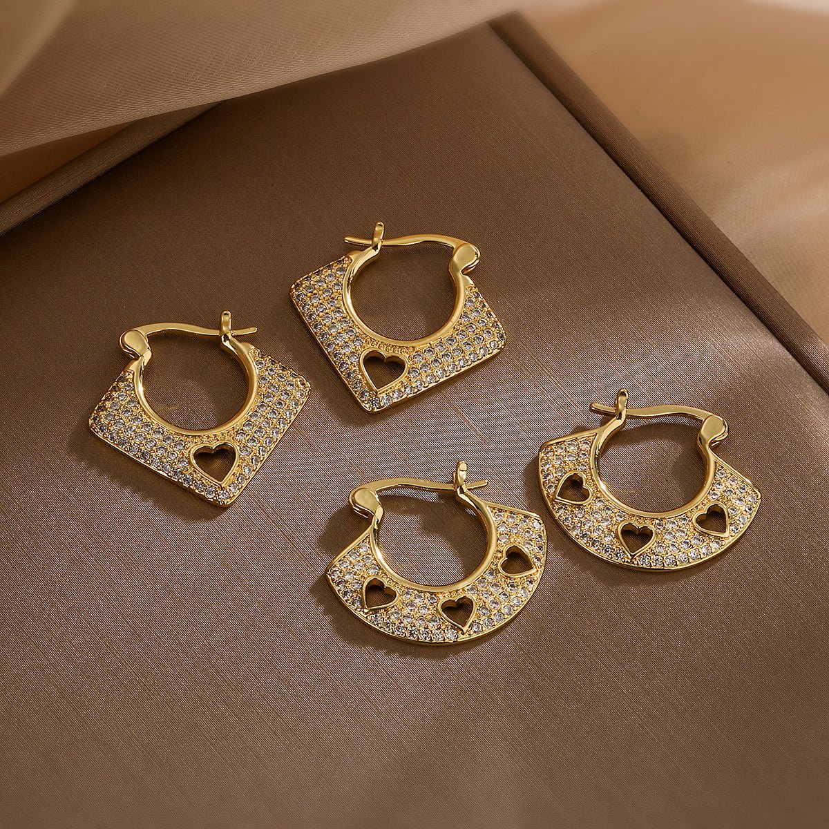 Micara - Flair Hearts - Ohrringe