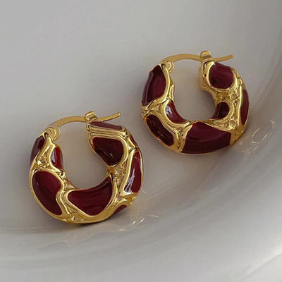 Micara - Golden Mosaic - Ohrringe