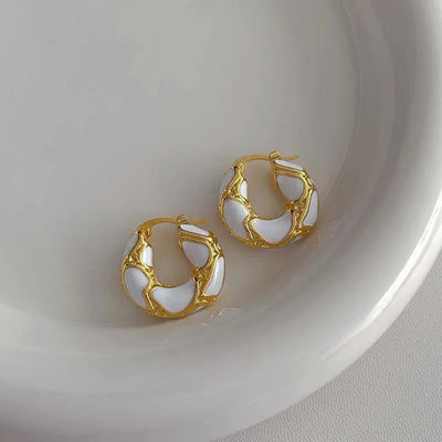 Micara - Golden Mosaic - Ohrringe