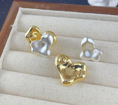 Micara - Pearl Heart - Ohrringe