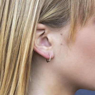 Micara - Sparkly Hoops - Ohrringe