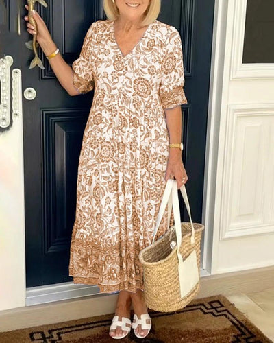 Bohème kleid für frauen