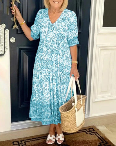 Bohème kleid für frauen