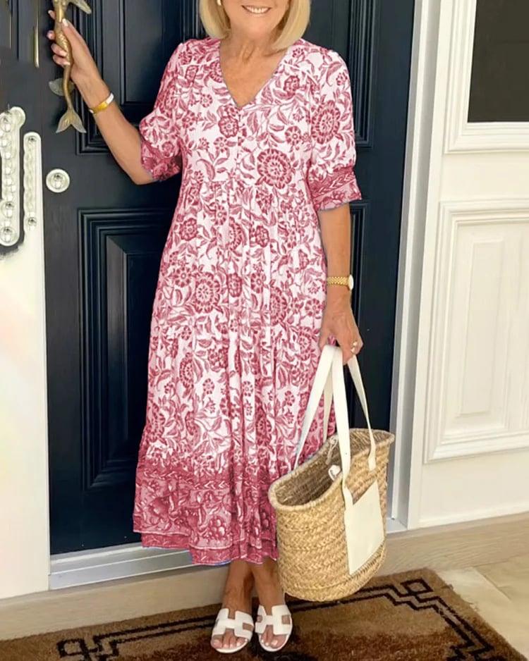 Bohème kleid für frauen