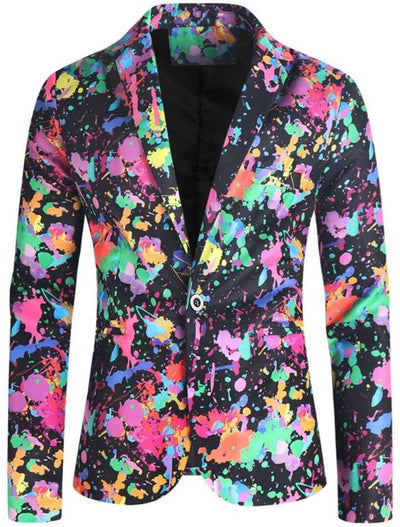 Mehrfarbiger Hochzeitsgastanzug Für Herren | Trendy